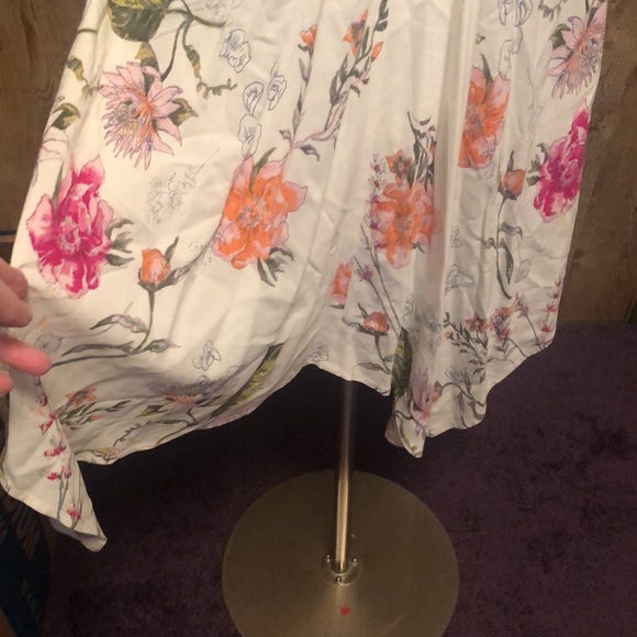 Beautiful Flowing Mini Dress or Blouse by LOVESTITCH size Medium - Picture 9 of 16